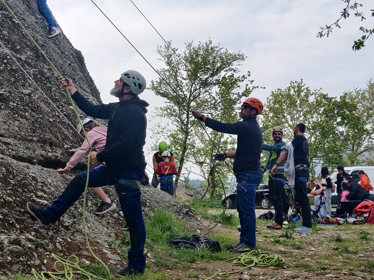 Απόλυτα επιτυχημένη η εκδήλωση «Γνωριμία με την Αναρρίχηση» της Ορειβατικής Λέσχης Καλαμπάκας